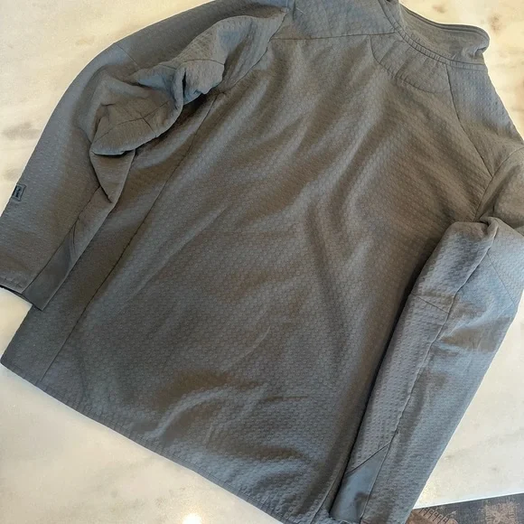 Patagonia Gray Men's Windbreaker Fleece Jacket - Picture 5 of 6